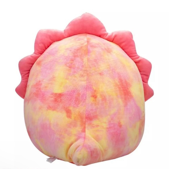 Squishmallows 16" Trinity Pink Tie-Dye Triceratops with Fuzzy Belly Large Plush - Picture 5 of 12